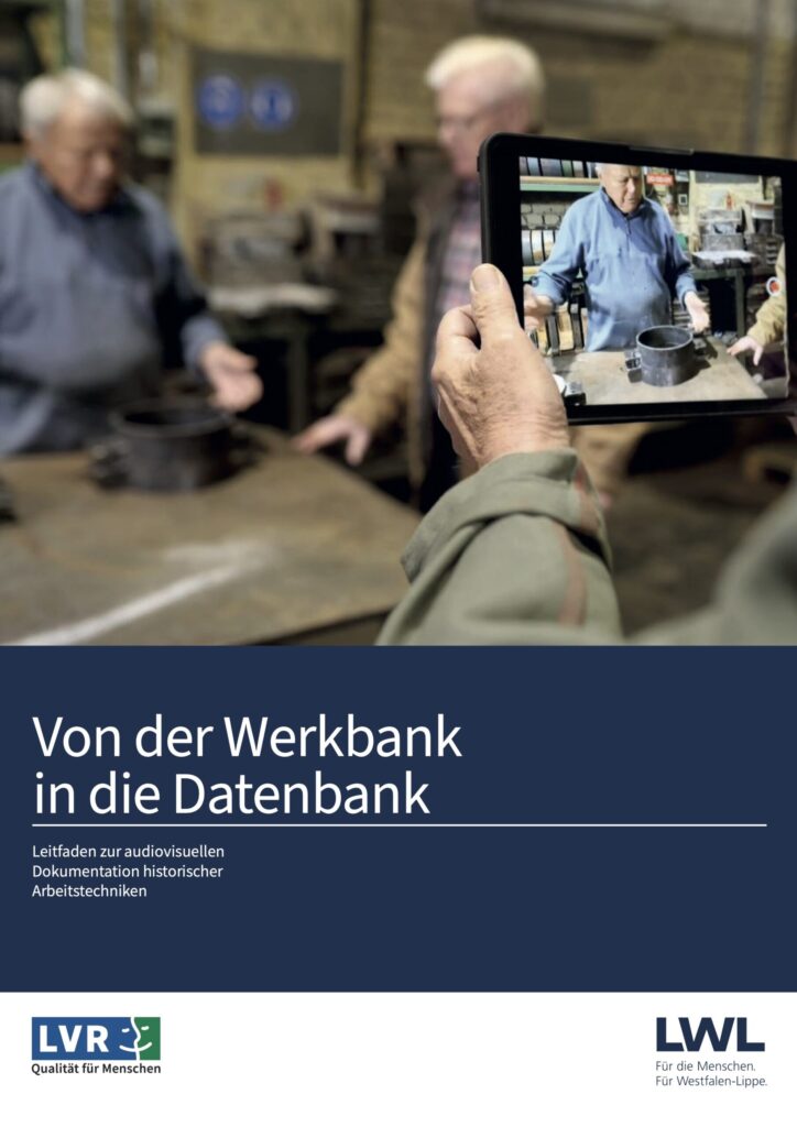 Der Leitfaden von der Werkbank in die Datenbank ist Grundlge für die Arbeit von wissen-speichern